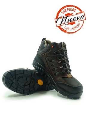 Botas San Polos Industrial Hombre 3737 Café