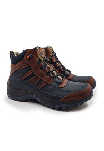 Botas San Polos Hiking Hombre 3369 Azul Cafe San Polos