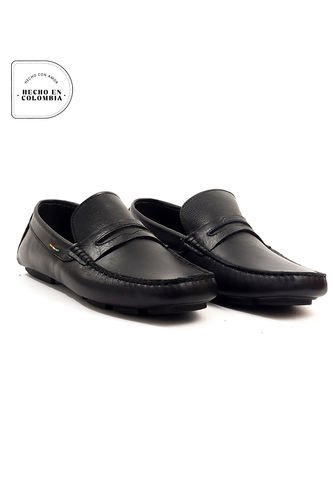 Zapatos San Polos Driver Hombre 3022 Tequila Negro San Polos