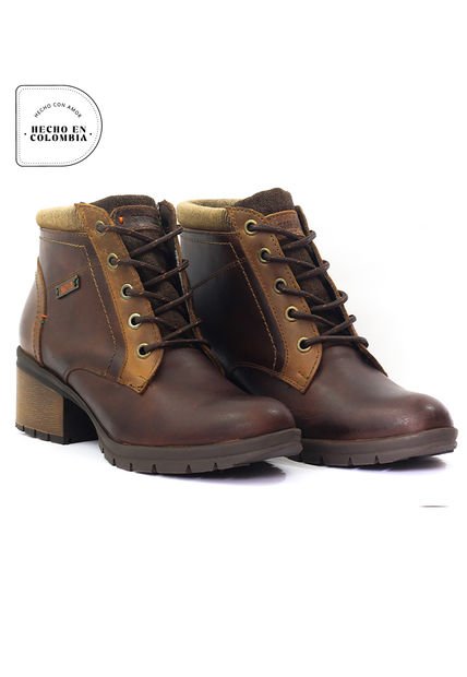 Botas San Polos Casual Mujer EK3021 Coñac