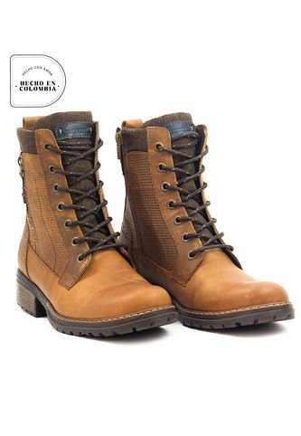 Botas San Polos Casual Mujer EK104 Hampton Miel San Polos