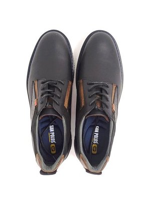 Zapatos San Polos Casual Hombre 3716 Negro