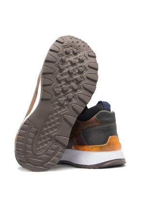 Zapatilla Deportiva Hombre Miel San Polos 3862