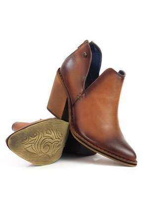 Botines San Polos Casual Mujer EK6215 Miel