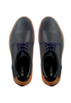 Zapatos San Polos Casual Hombre 3156 Azul Miel