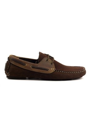Zapatos San Polos Driver Hombre 3020 Nobuck Chocolate