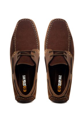 Zapatos San Polos Driver Hombre 3020 Nobuck Chocolate
