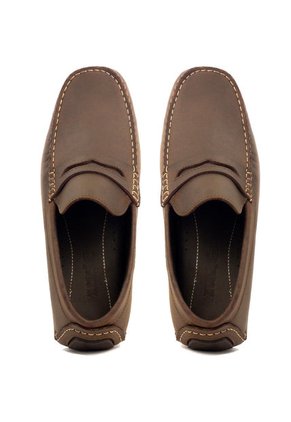 Zapatos San Polos Driver Hombre 3022 Otelo Castaño