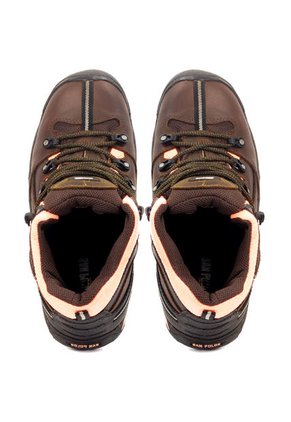 Botas San Polos Industrial Mujer 2838 Café Rosado