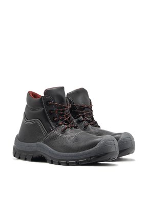 Bota De Seguridad Industrial Negro San Polos Worker