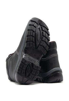 Bota De Seguridad Industrial Negro San Polos Worker