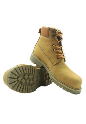 Botas San Polos Leñadoras Hombre 3364 Nobuck Oro