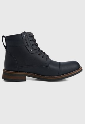 Bota Casual Negro-Cafe San Polos