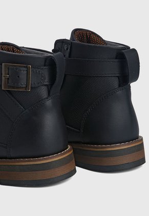 Bota Casual Negro-Cafe San Polos