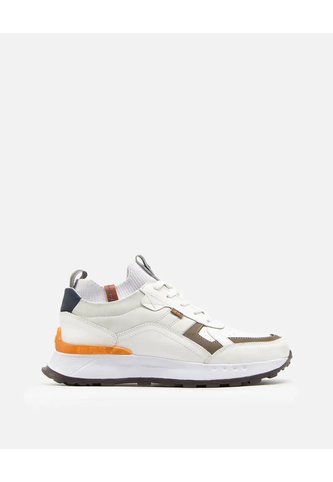 Sneakers De Cuero Para Hombre San Polos 3865 | Estilo Urbano BLANCO San Polos