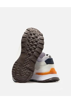 Sneakers De Cuero Para Hombre San Polos 3865 | Estilo Urbano BLANCO