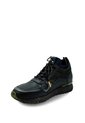 Sneakers De Cuero Para Hombre San Polos 3865 | Estilo Urbano NEGRO de San Polos