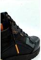 Sneakers De Cuero Para Hombre San Polos 3865 | Estilo Urbano NEGRO de San Polos