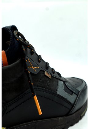 Sneakers De Cuero Para Hombre San Polos 3865 | Estilo Urbano NEGRO