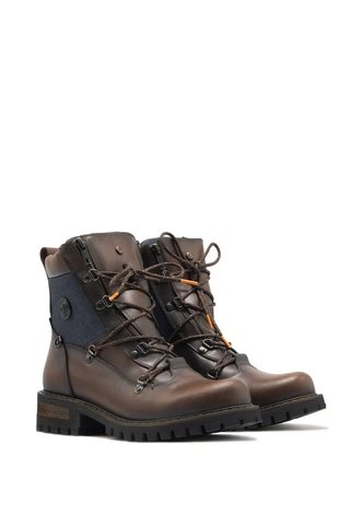 Bota Militar Hombre Fulton Coñac San Polos 3875 San Polos