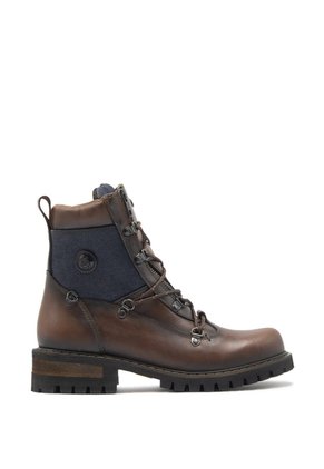 Bota Militar Hombre Fulton Coñac San Polos 3875