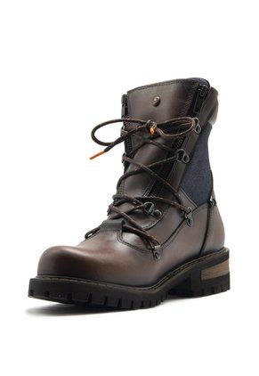 Bota Militar Hombre Fulton Coñac San Polos 3875