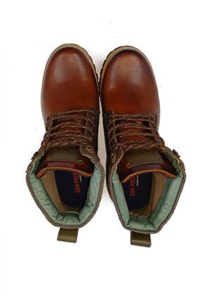 Botas San Polos Leñadoras Hombre 3698 Coñac