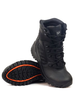 Botas San Polos Militar Hombre 2450 Graso Negro
