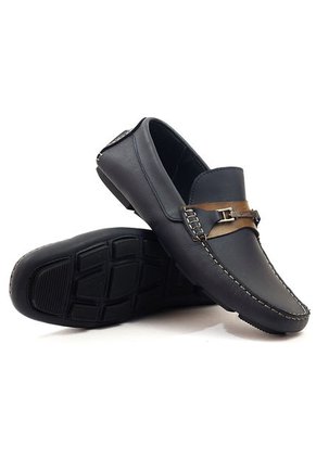 Zapatos San Polos Driver Hombre 3022 Azul Miel