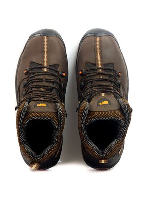 Botas San Polos Industrial Hombre 2838 Café Naranja