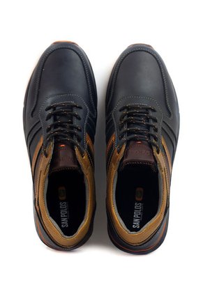 Zapatos San Polos Sneakers Hombre 3378 Azul Miel