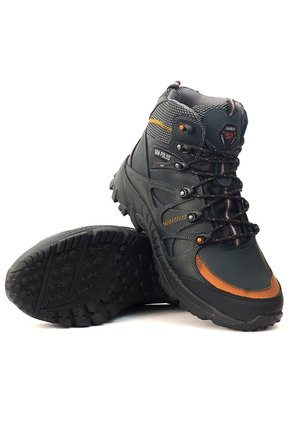 Botas Trekking Hombre Graso Azul San Polos 3074