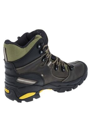 Bota Outdoor con Puntera de Seguridad Negro-Verde San Polos