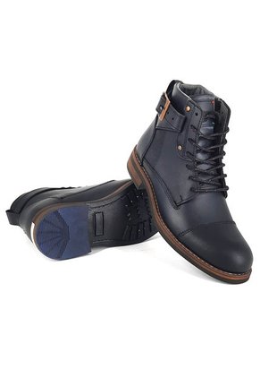 Botas San Polos Casual Hombre 3148 Negro