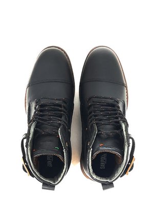 Botas San Polos Casual Hombre 3148 Negro