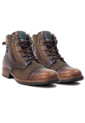 Botas San Polos Casual Hombre 3413 Fulton Pardo