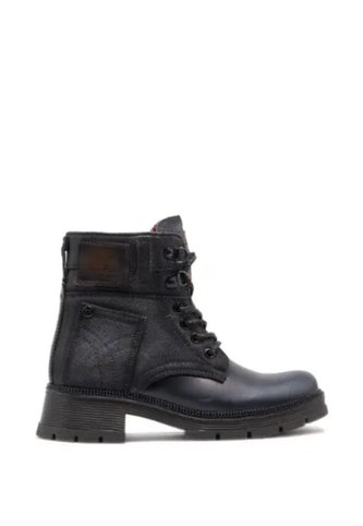 Bota Urbana Para Mujer Azul - MS3955 San Polos