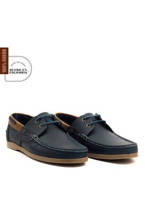 Zapatos San Polos Apache Hombre 174 Azul Pardo