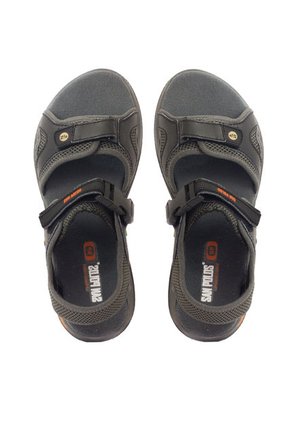 Sandalias San Polos Hombre SX003 Negro Gris