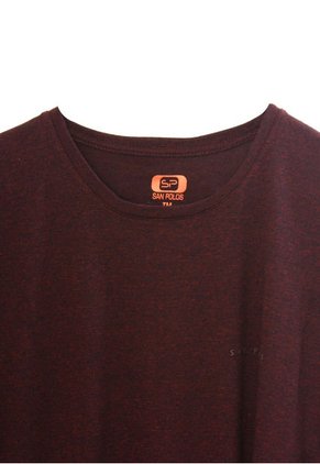 Camiseta T-Shirt San Polos Hombre AX002 Vinotinto