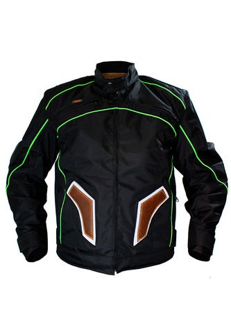 Chaqueta Motera San Polos Hombre Negra San Polos