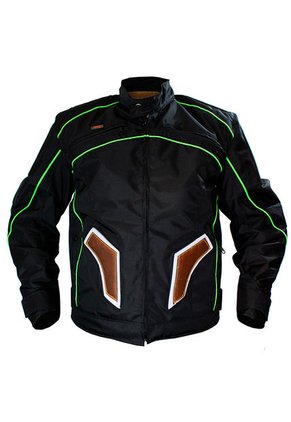Chaqueta Motera San Polos Hombre Negra