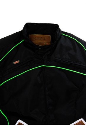 Chaqueta Motera San Polos Hombre Negra