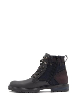 Bota Militar Hombre Negro San Polos 3886