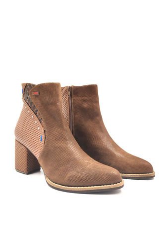 Botín San Polos Casual Mujer EUF009 Café San Polos