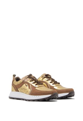 Zapatilla Deportiva Mujer Dorada San Polos 3903