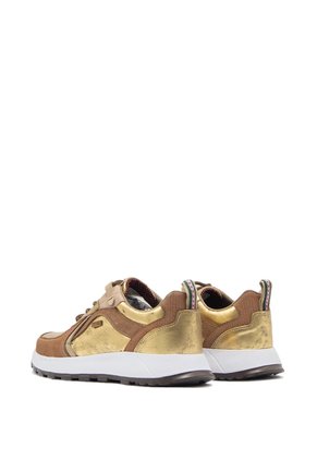 Zapatilla Deportiva Mujer Dorada San Polos 3903
