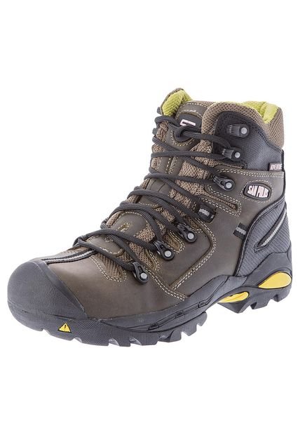 Bota Outdoor Verde Oliva-Negra San Polos Arka