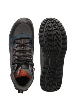 Bota Outdoor Gris-Azul-Negro San Polos