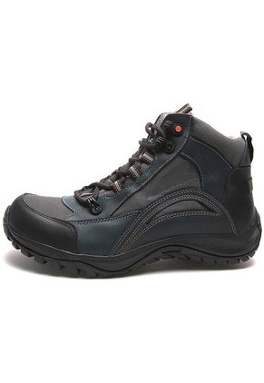 Bota Outdoor Gris-Azul-Negro San Polos